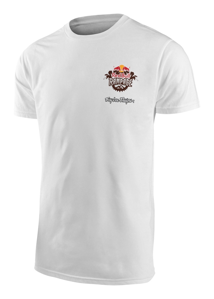Tld Redbull Rampage Scorched Short Sleeve Tee White