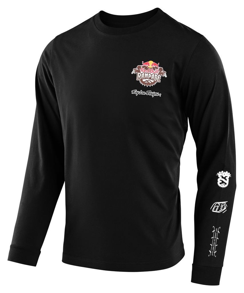 Tld Redbull Rampage Scorched Long Sleeve Tee Black