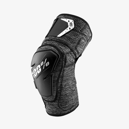 [90220-303-17] FORTIS Knee Guards Grey Heather/Black (S-M)