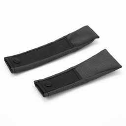 Se5 Chinstrap Covers; Black