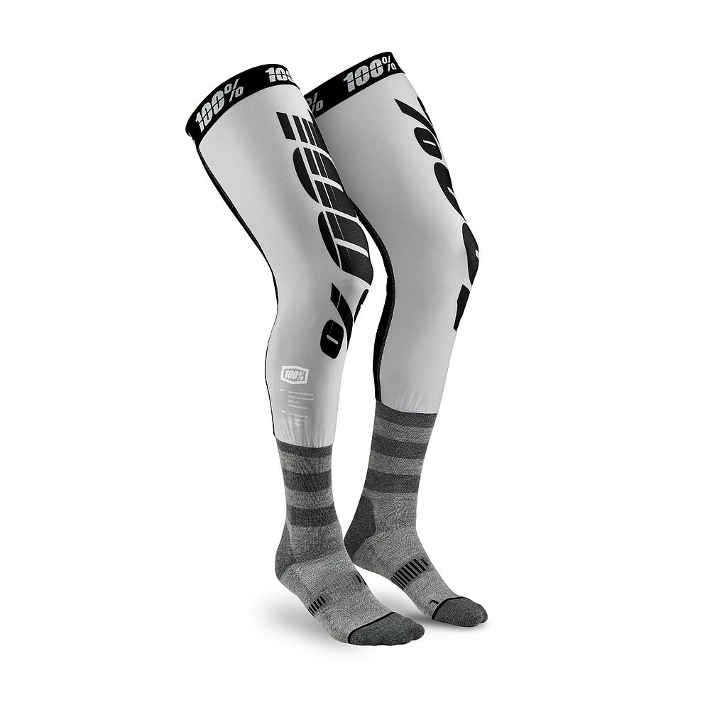 [24014-007-18] REV Knee Brace Performance Moto Socks Grey