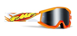 [F-50500-252-09] FMF POWERCORE YOUTH Goggle Assault Grey - Mirror Silver Lens