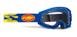 [F-50050-00007] FMF POWERCORE Goggle Flame Navy - Clear Lens