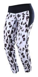 Womens Luxe Pant Wild Cat White