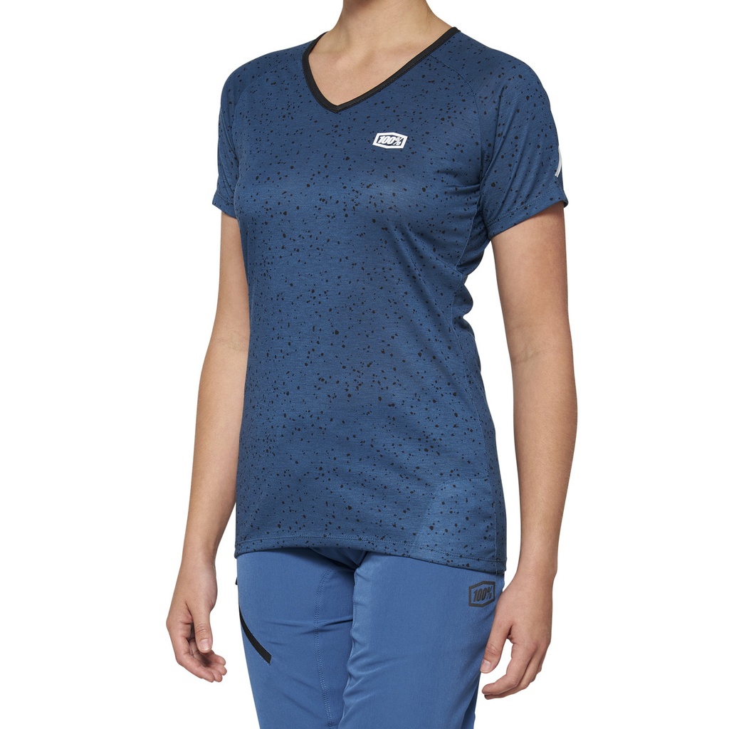 AIRMATIC Women's Short Sleeve Jersey Slate Blue