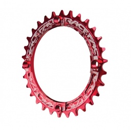 [RNW104X30RED] Chainring Narrow Wide 104X30 Red 10-12S