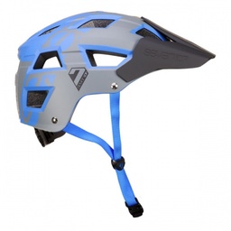 Helmet Metallic Blue Grey S M